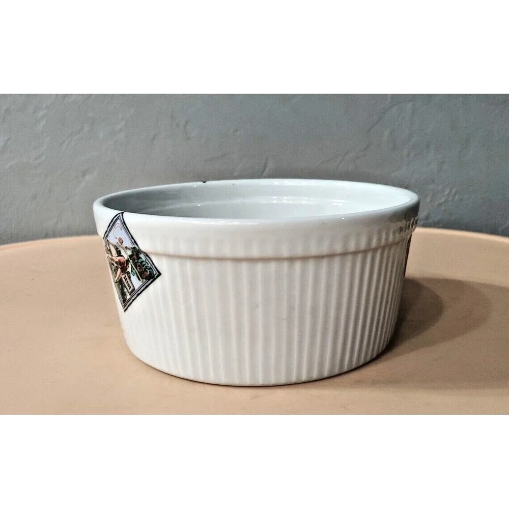 Cordon Bleu BIA Soufflé Dish Vegetable Seed‎ Packet Design Microwave &Oven Save